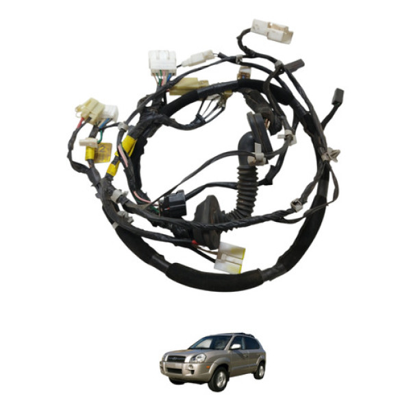 Chicote Tampa Traseira Tucson 2009 2010 2011