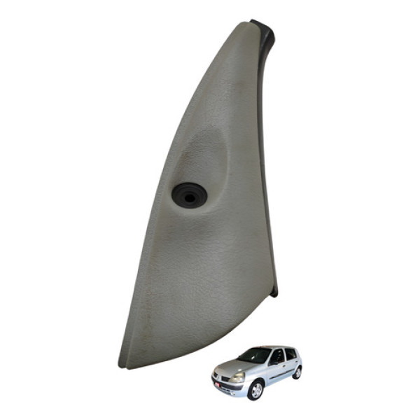 Acabamento Interno Retrovisor Direito Clio 2004 2005 Detalhe