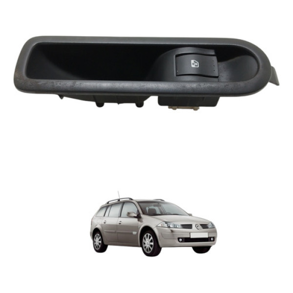 Botão Vidro Traseiro Direito Megane 2008 2009