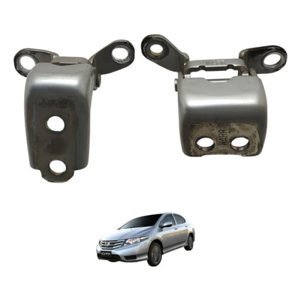 Par Dobradiça Traseira Direita Honda City 2013 2014