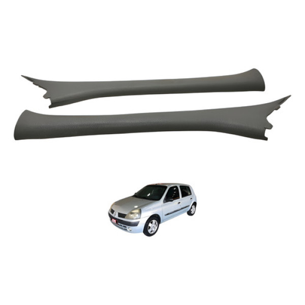 Acabamento Coluna Parabrisa Clio 2004 2005