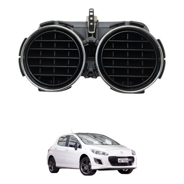 Difusor Ar Traseira Console Central Peugeot 308 2014 2015