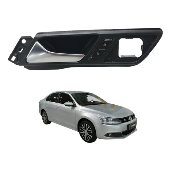 Maçaneta Interna Porta Dianteira Esquerda Jetta 2011 2012