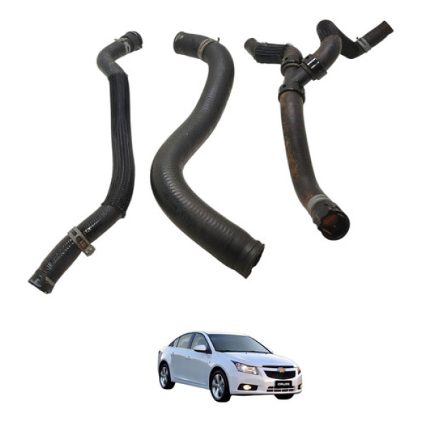 Jogo Mangueira Radiador Arrefecimento Cruze 1.8 2014