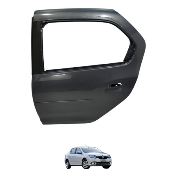 Porta Traseira Esquerda Logan 2015 2016 2017