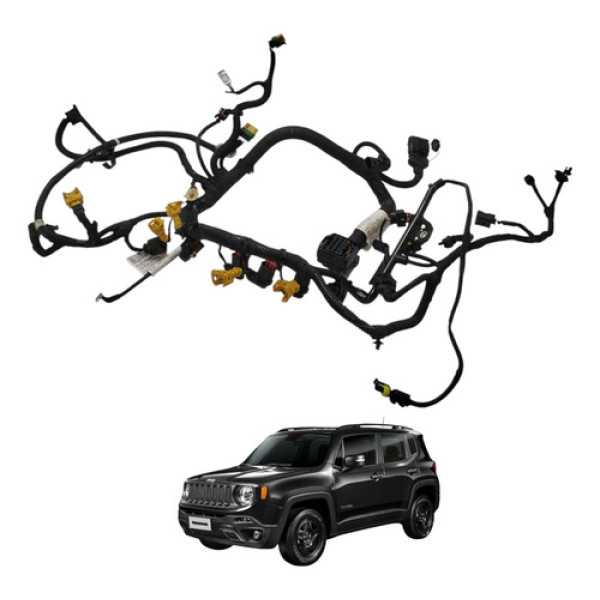 Chicote Injeção Motor Jeep Renegade 1.8 Flex 2017 2018