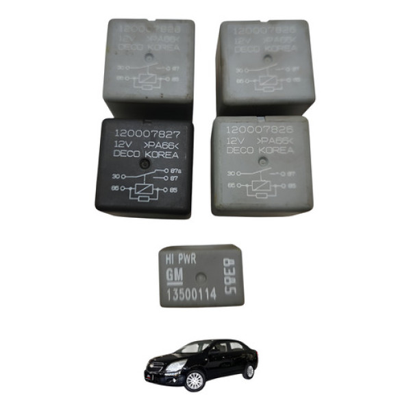 Jogo Fusível Relé Cobalt 1.4 2013 2014