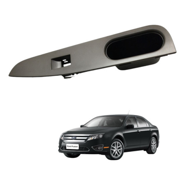 Moldura Botão Vidro Traseiro Esquerdo Fusion 2010 2011 Ford