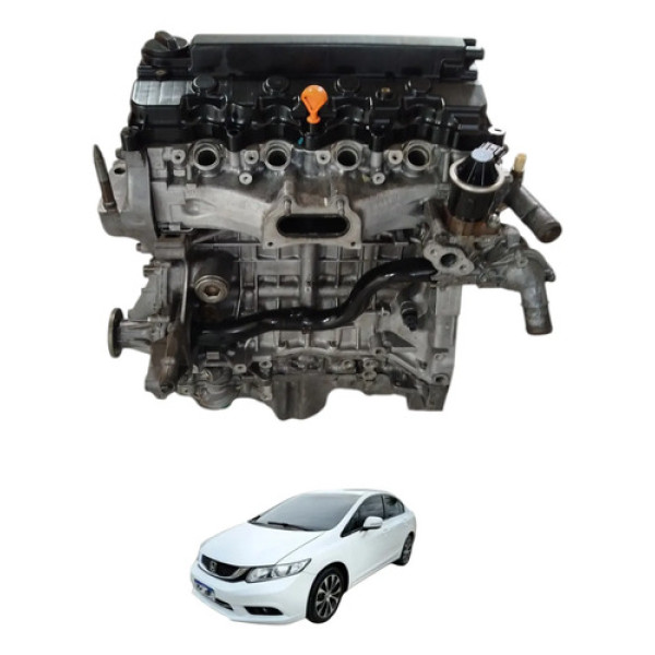 Motor Parcial Civic 2.0 Flex 155cv 2013 2014