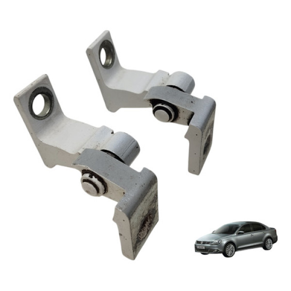 Par Dobradiça Porta Traseira Direita Jetta 2012 A 2015