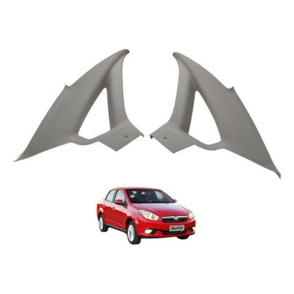 Acabamento Coluna Traseira Grand Siena 2013 2014