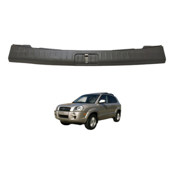 Soleira Porta Malas Tucson 2009 2010 2011 Cinza-escuro