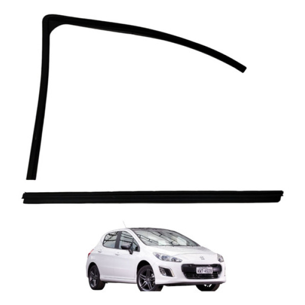 Pestana Porta Traseira Direita Peugeot 308 2014 2015