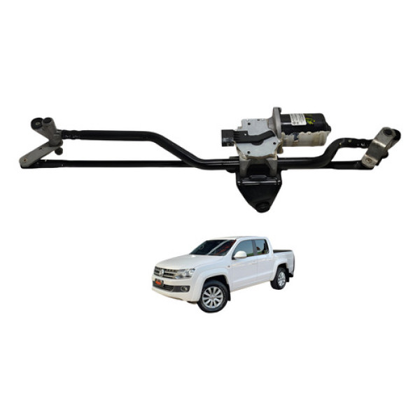 Motor Galhada Limpador Parabrisa Amarok 2011 2012 Vw