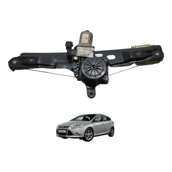 Máquina Vidro Traseiro Esquerdo Focus 2014 2015