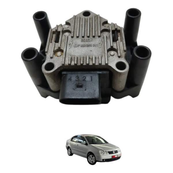 Bobina Ignição Polo 1.6 2004 2005
