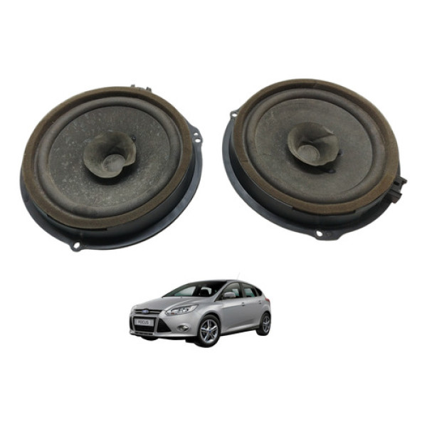 Par Alto Falante Traseiro Focus 2014 2015