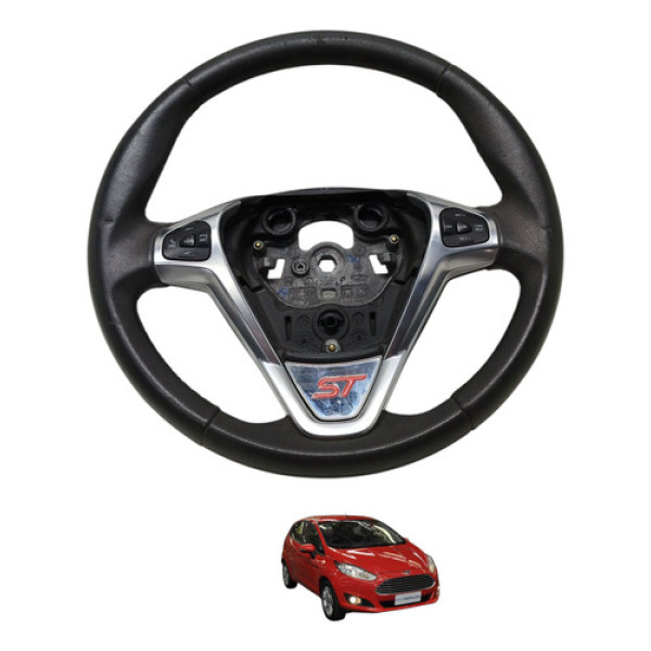 Volante Direção New Fiesta Titanium 2012 2014 2016