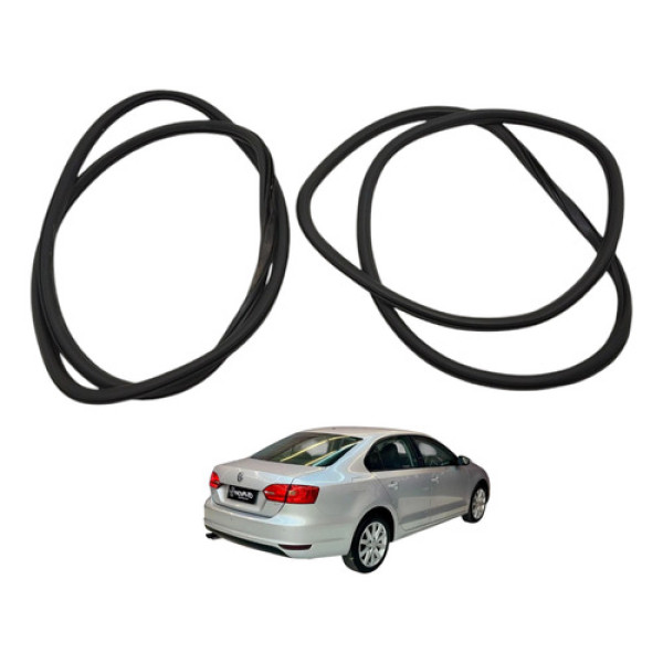 Borracha Vedação Porta Traseira Jetta Tsi 2013 2014 Vw