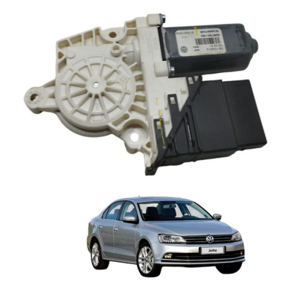 Motor Máquina Vidro Traseiro Direito Jetta Tsi 2013 2014