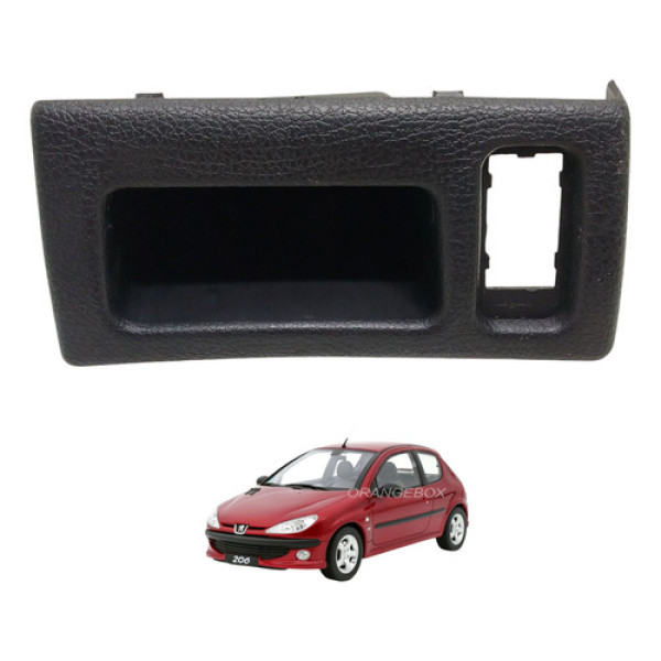 Moldura Botão Regulagem Farol Peugeot 206 1.4 2008 2009