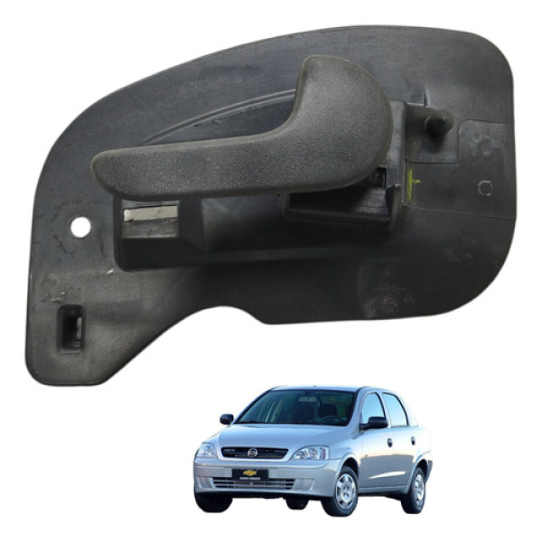 Maçaneta Interna Dianteira Direita Corsa Montana 2004 2004 Preto Dianteira