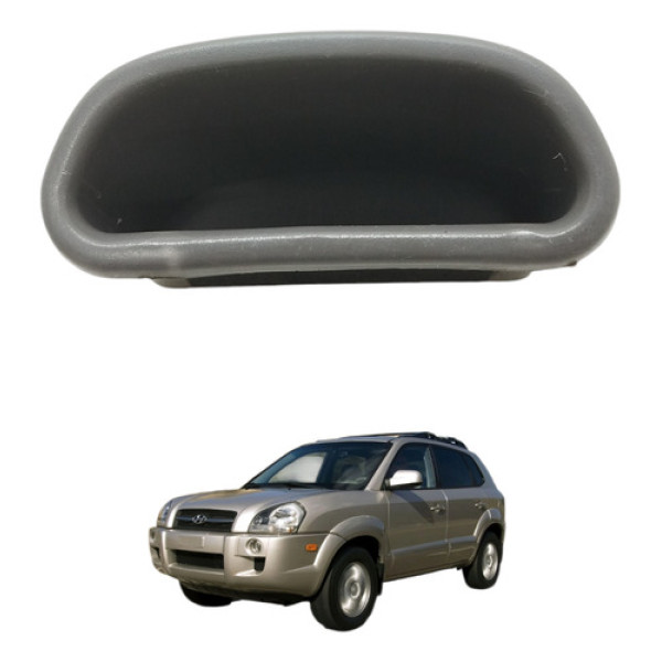 Puxador Tampa Traseira Tucson 2009 2010 2011 Cinza