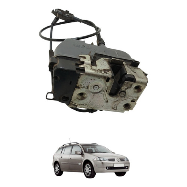 Fechadura Traseira Esquerda Megane Grand Tour 2008 2009