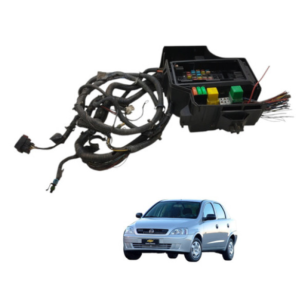 Caixa Fusível Motor Corsa 1.0 2004 2005
