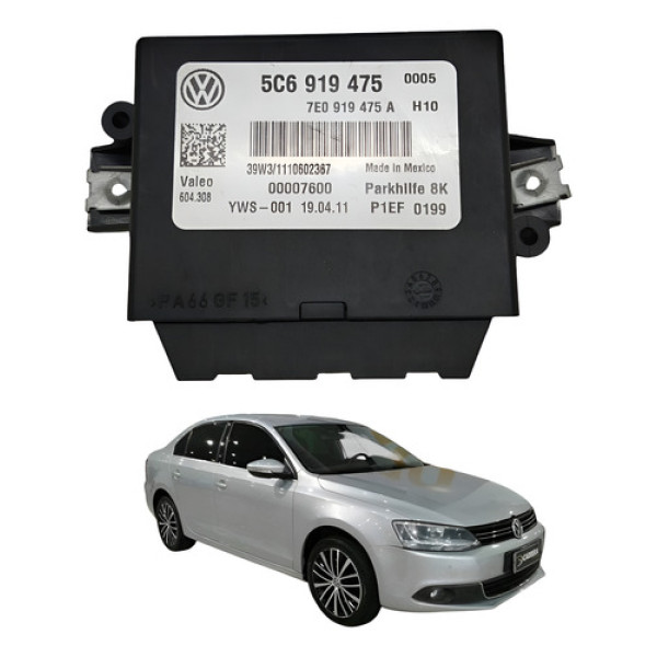 Módulo Sensor Estacionamento Jetta 2.0 Tsi 2011 2012 2013 Preto