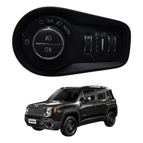 Botão Comando Farol Luzes Jeep Renegade 1.8 2017 2018