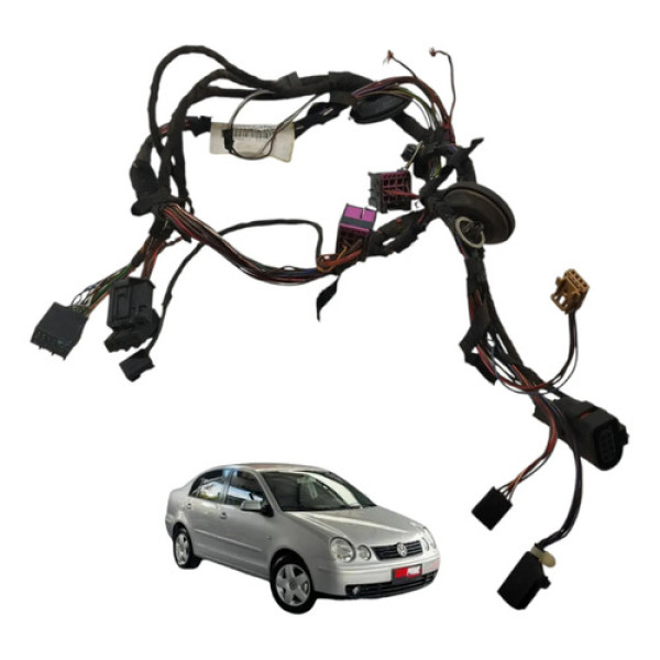 Chicote Porta Dianteira Esquerda Polo 2004 2005