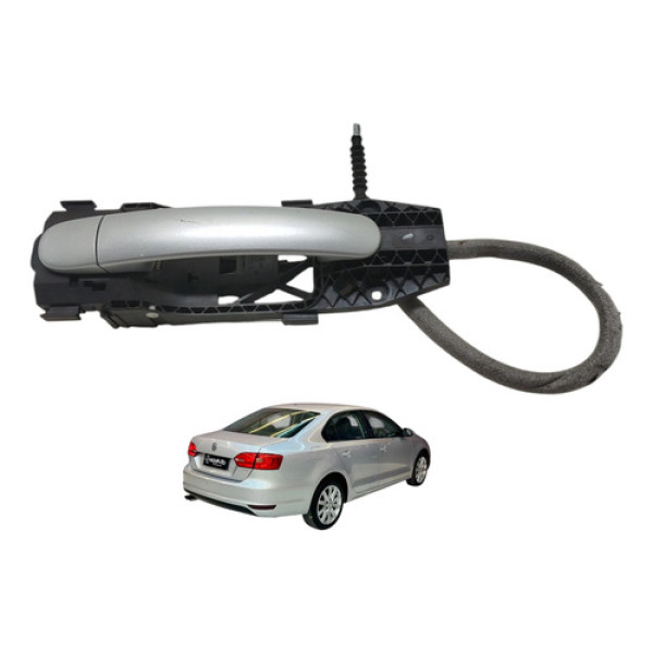 Maçaneta Externa Traseira Esquerda Jetta Tsi 2013 2014