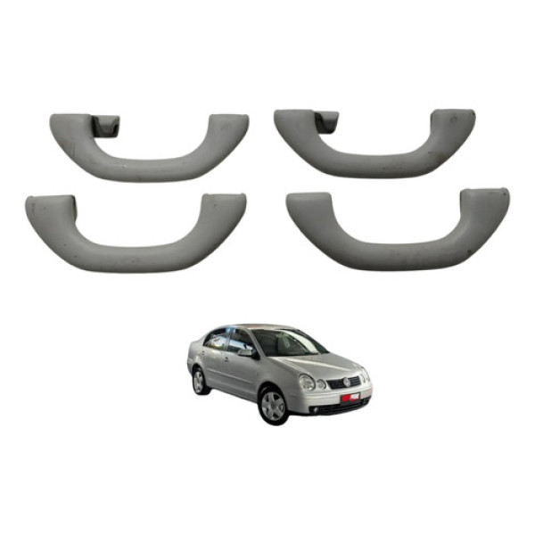 Alça Teto Puxador Pqp Polo 2004 2005 Bege