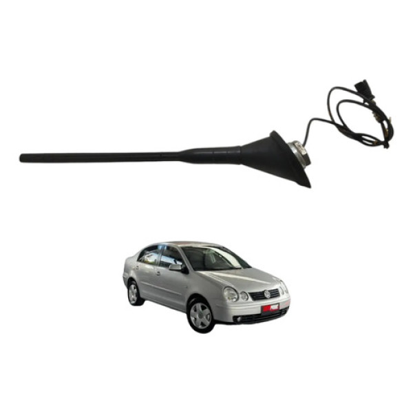 Antena Teto Polo 1.6 2004 2005 Preto