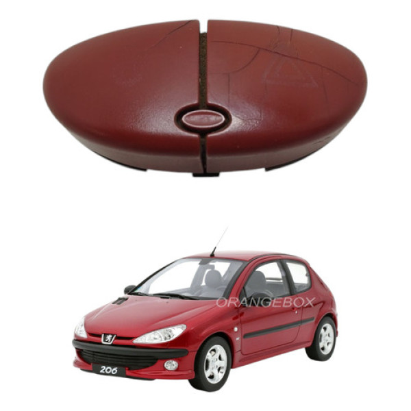Botão Pisca Alerta Trava Porta Peugeot 206 2008 2009