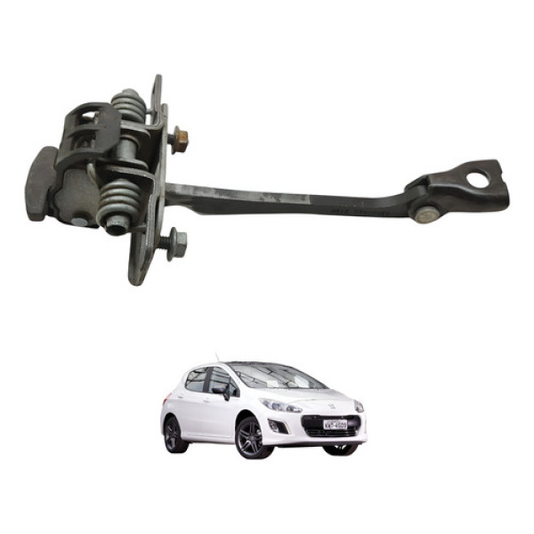 Limitador Porta Traseira Esquerda Peugeot 308 2014 2015