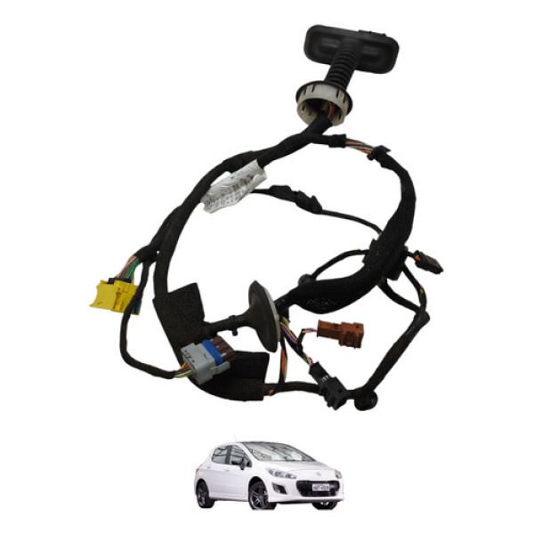 Chicote Porta Dianteira Esquerda Peugeot 308 2014 2015