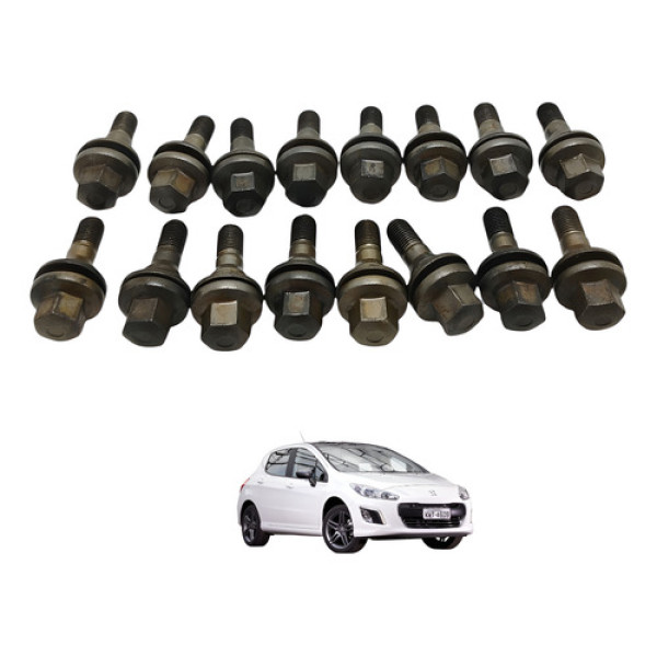 Jogo Parafuso Prisioneiro De Roda Peugeot 308 2014 2015