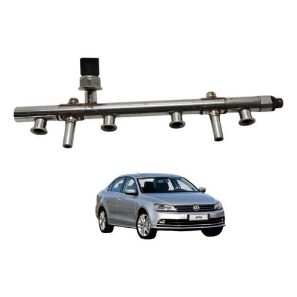 Flauta Bico Injetor Jetta 2.0 Tsi 211cv 2013 2014 Vw