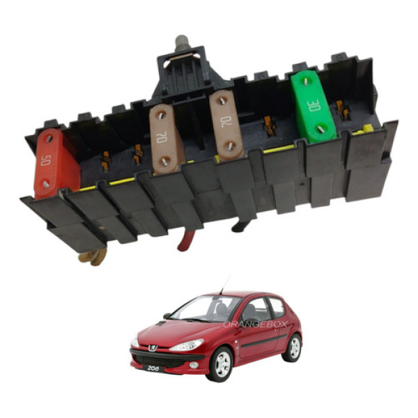 Caixa Fusível Rele Peugeot 206 1.4 2008 2009