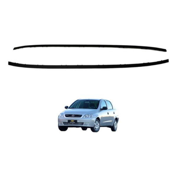 Par Friso Teto Corsa Sedan 2004 2005 Preto