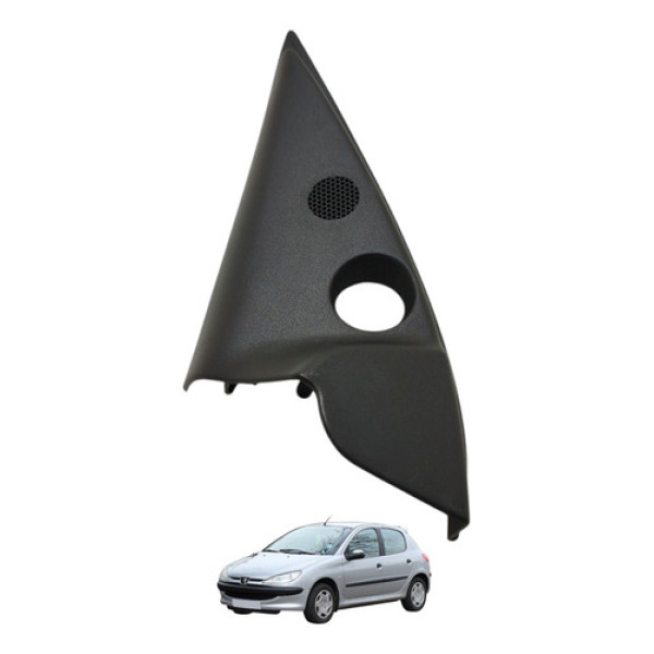 Acabamento Interno Retrovisor Esquerdo Peugeot 206 2008