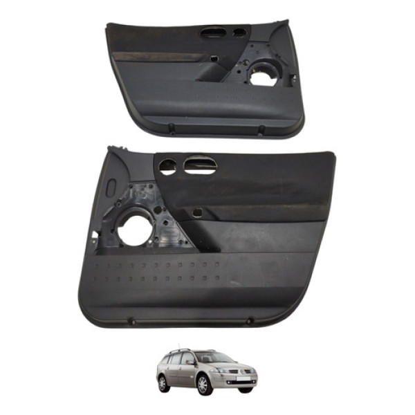 Par Forro Porta Dianteira Megane 2008 2009