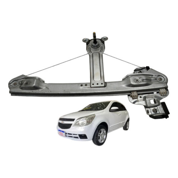 Máquina Vidro Traseiro Direito Agile 1.4 2010 2011 2012 Gm