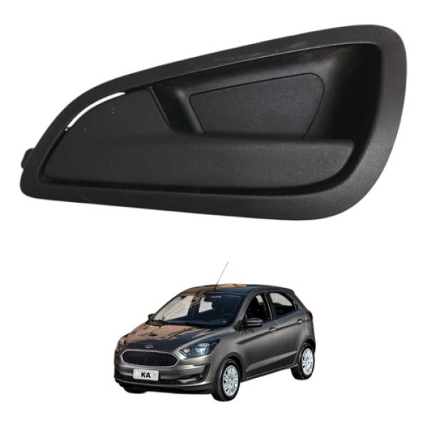 Maçaneta Interna Traseira Esquerda Ford Ka 2017 2018 2019