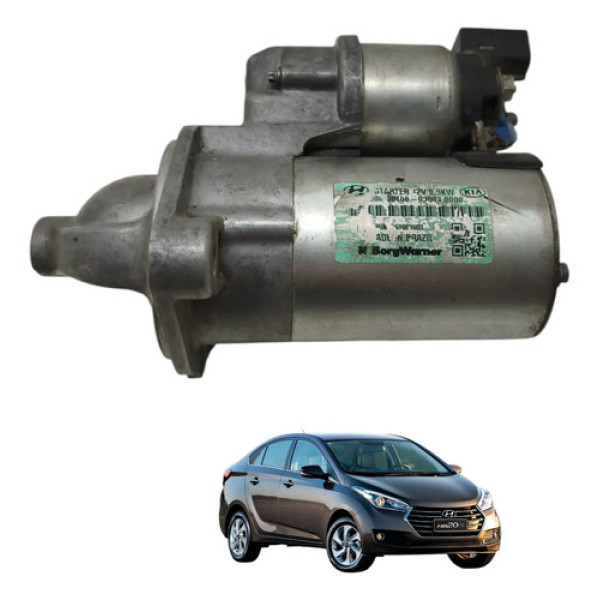 Motor Arranque Partida Hyundai Hb20 1.0 3c 2017 2018