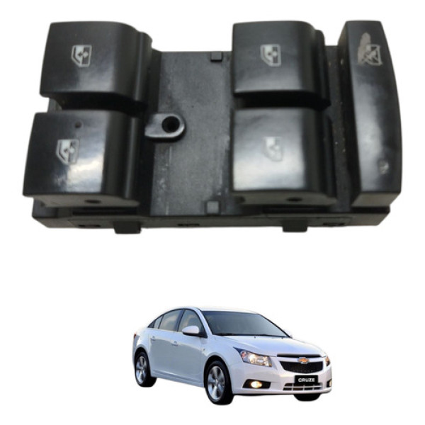 Botão Vidro Elétrico Dianteiro Esquerdo Cruze 1.8 2013 2014