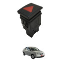 Botão Pisca Alerta Polo 2003 2004 2005 Preto