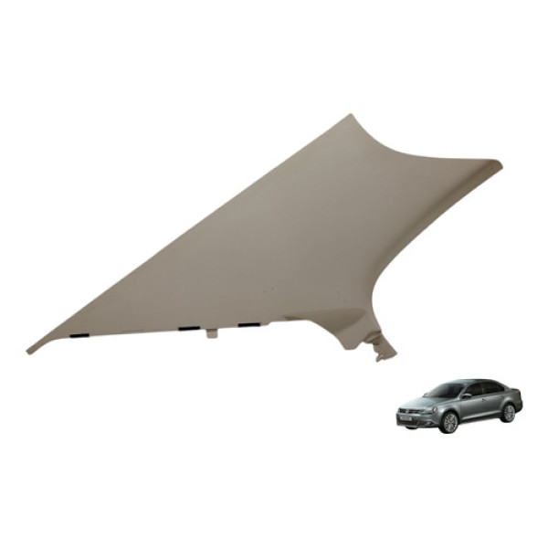 Acabamento Coluna Traseira Esquerda Jetta 2012 A 2015